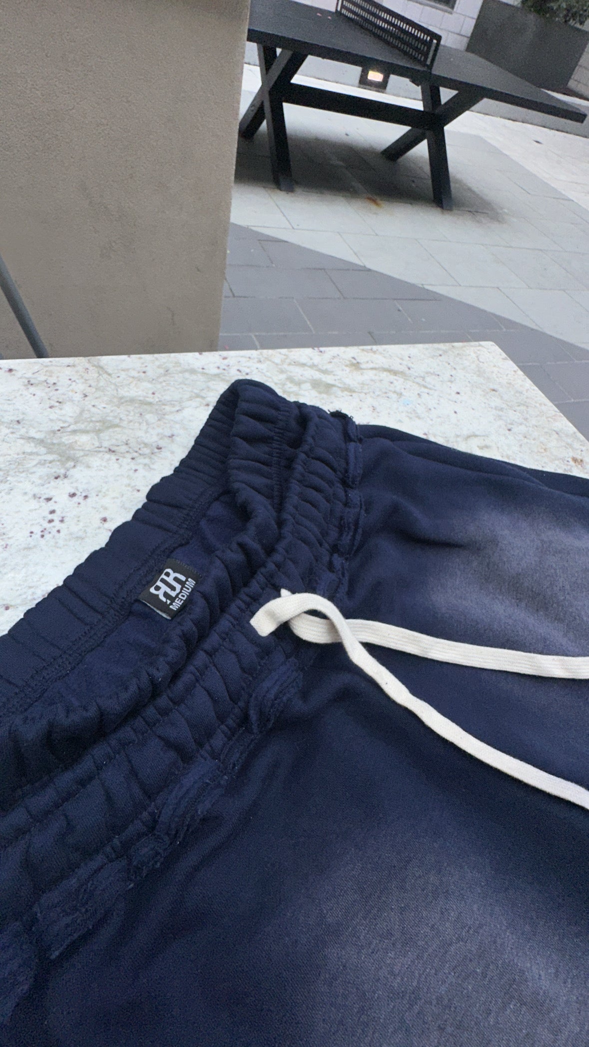 "003 ROR DOUBLE WAISTED SWORTS"