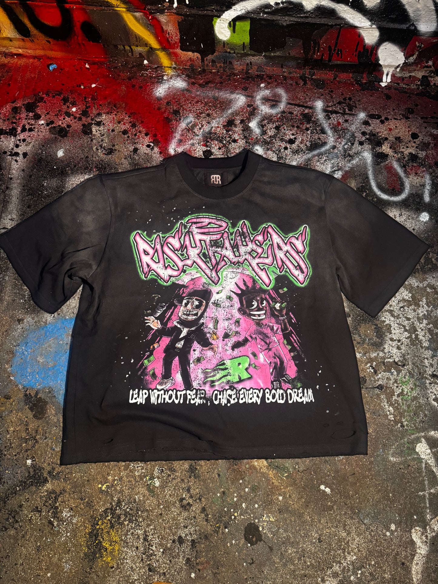 “001 RICH JUNKIES TEE”